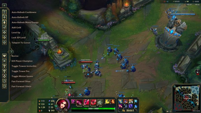 HUD size at 100