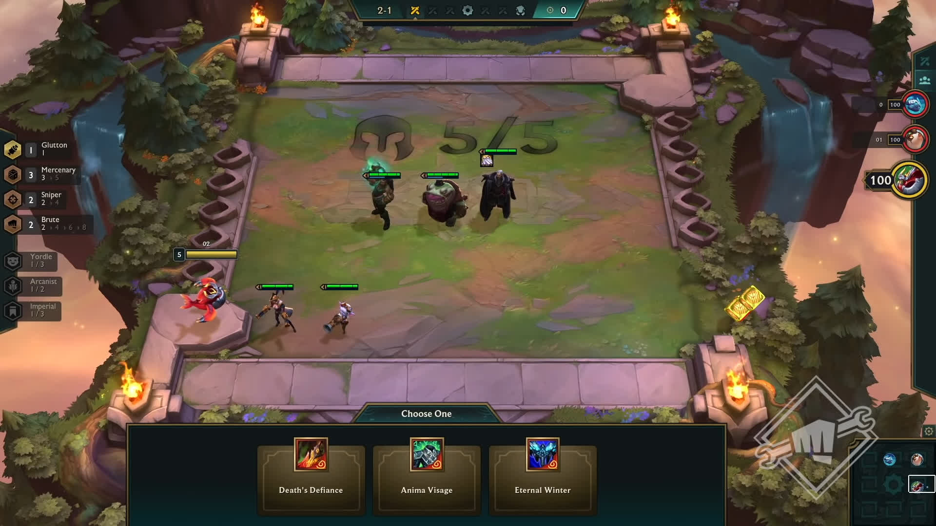 One of the Hextech Augments