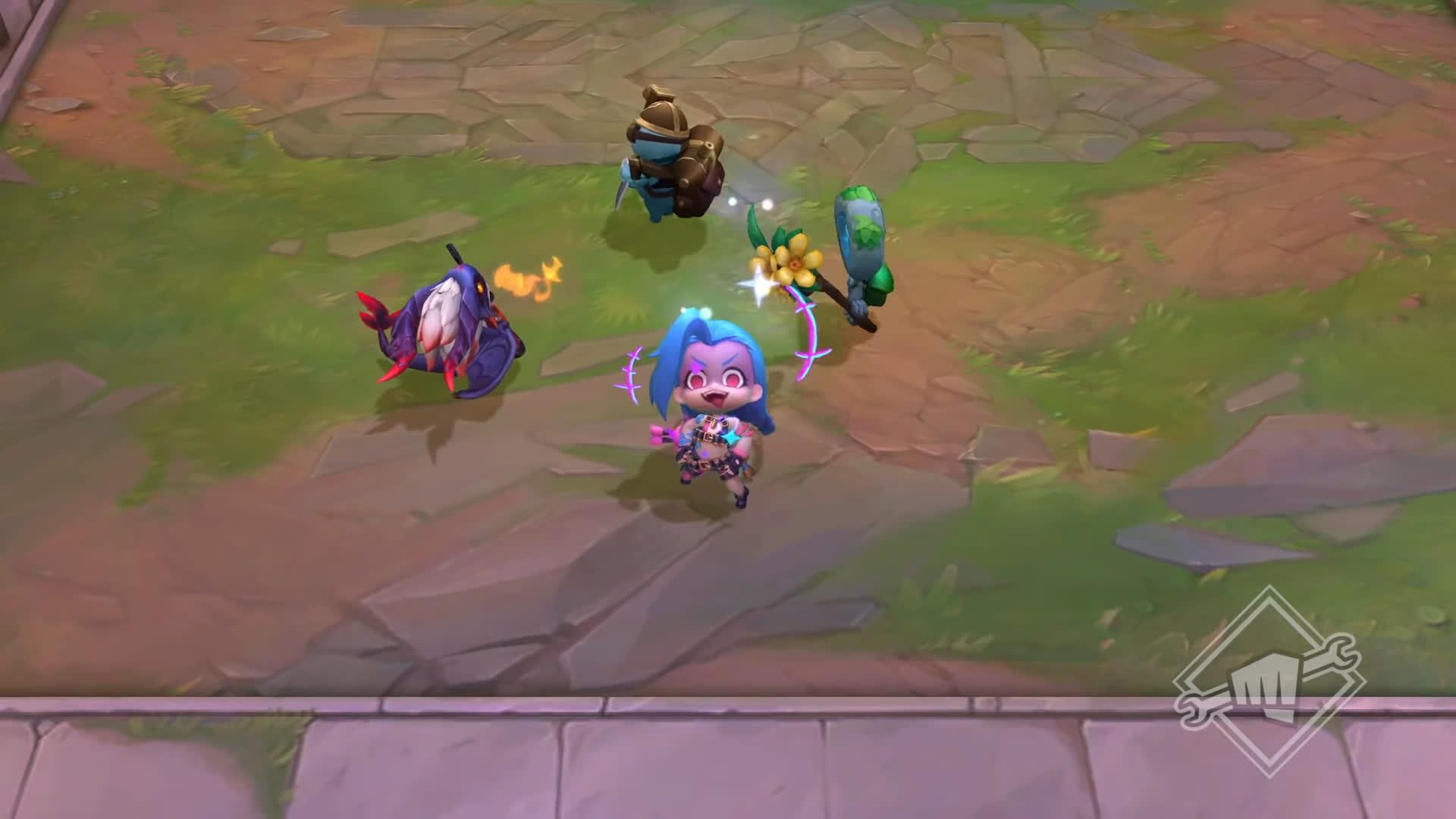 The first Chibi Champion revealed is Jinx