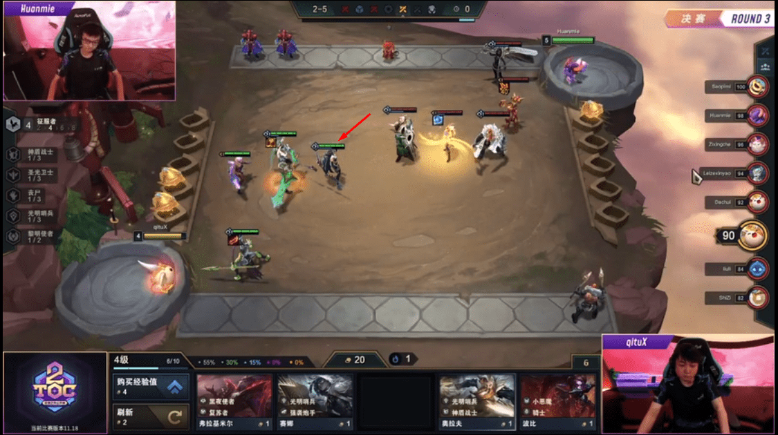 A sign that you should play the 6 Legionnaires team is to have a 2-star Irelia early