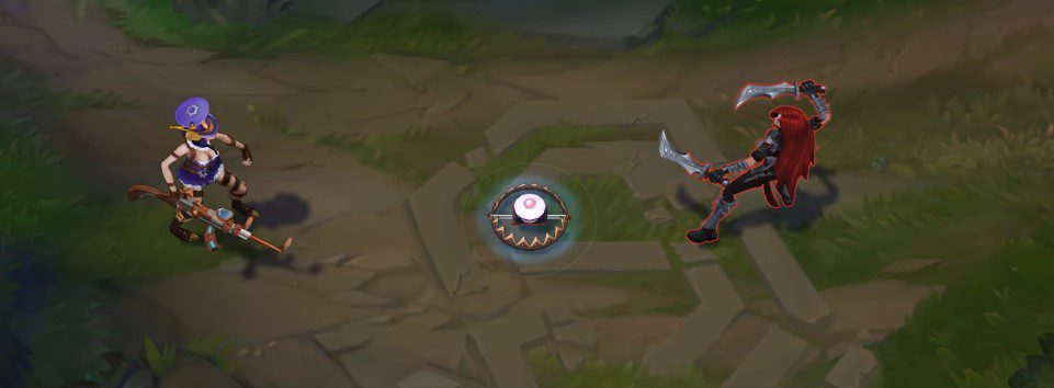 This appearance is very different from Caitlyn's current default skin