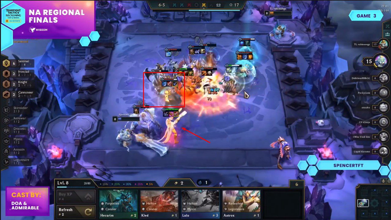 With the tendency to rush towards the enemy team, Jax is rarely targeted for Lucian's Execution