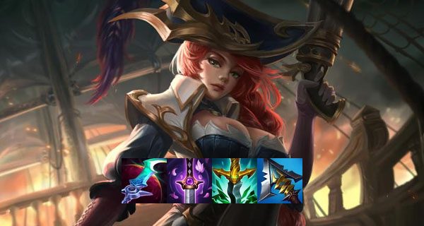Lethality items prove to be very suitable for the Miss Fortune Comet playstyle