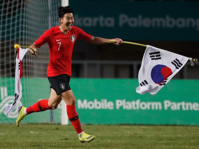 Football player Son Heung-min