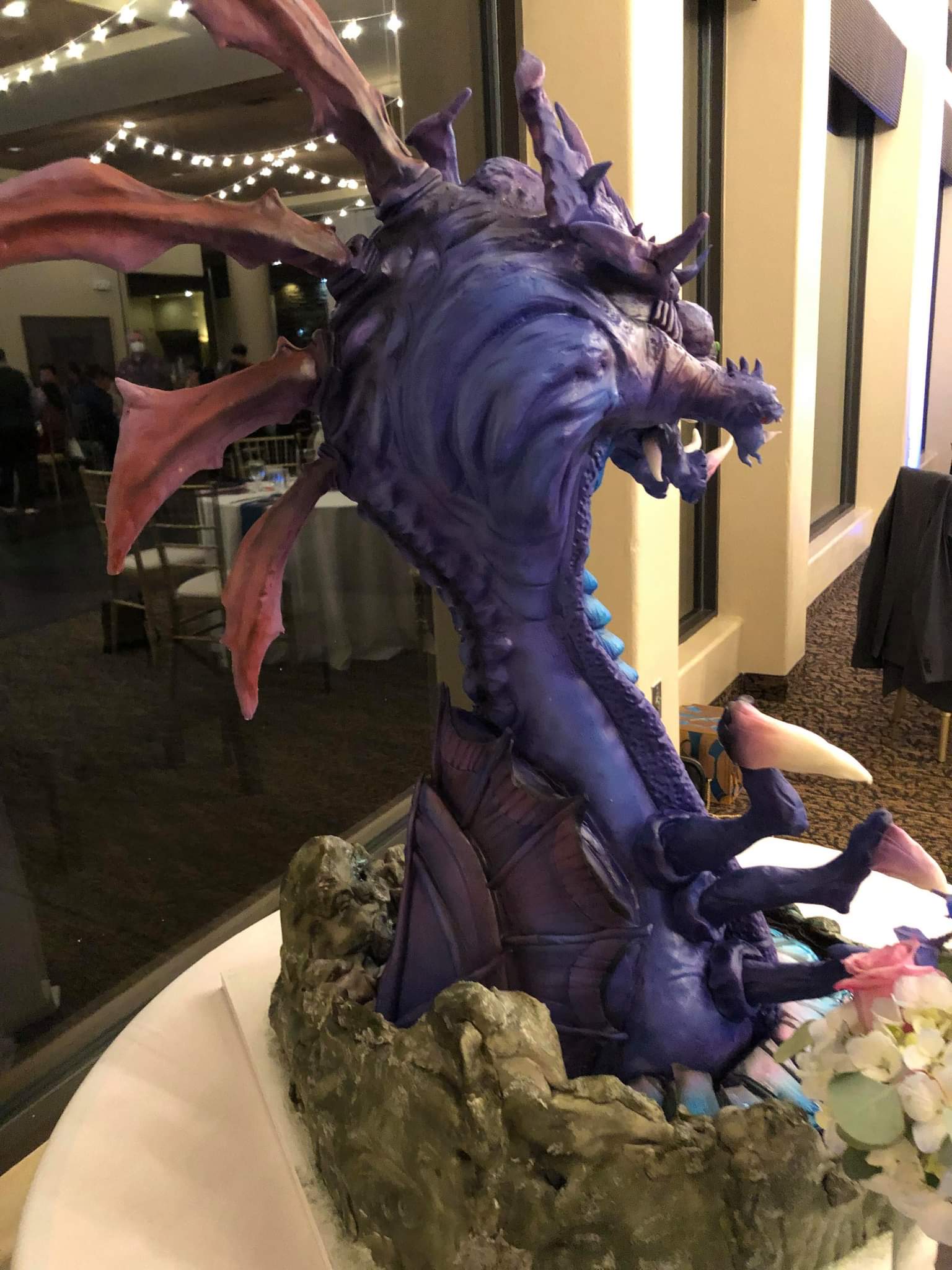 This Baron cake is reported to weigh over 100 pounds (approximately 45.3kg)