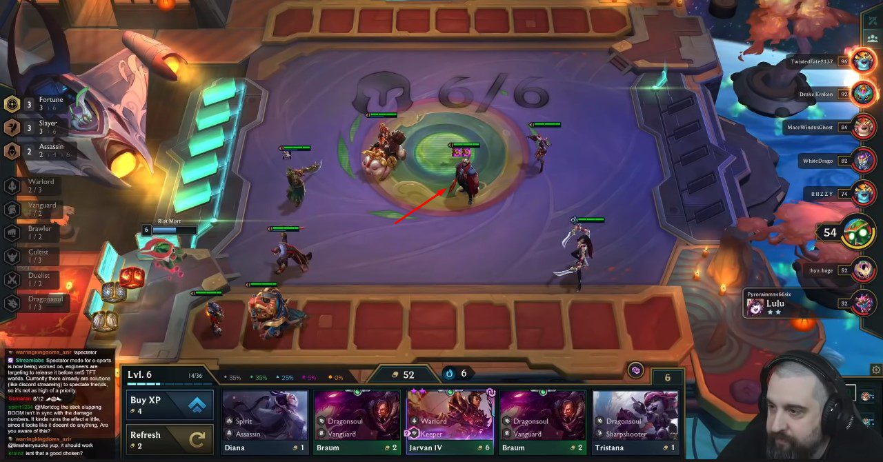 The Darius Lunar Beast skin was introduced in Teamfight Tactics as a Fortune unit from patch 10.19