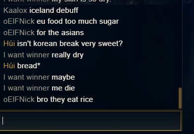 It's really dry, I might die