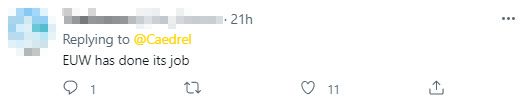 EUW has completed its mission