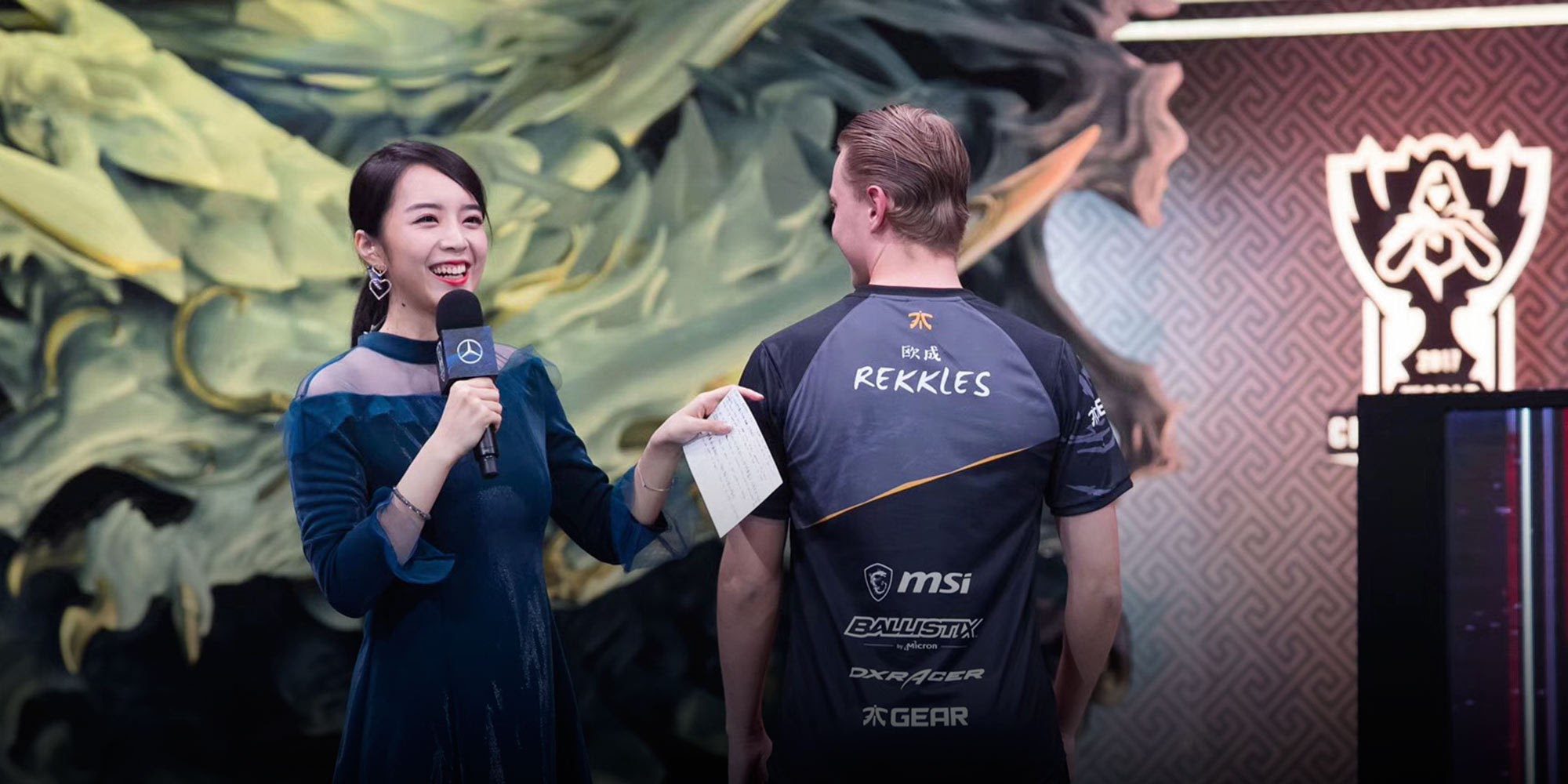 Rekkles has been actively 'shipping' with 'Goddess of LPL' Candice