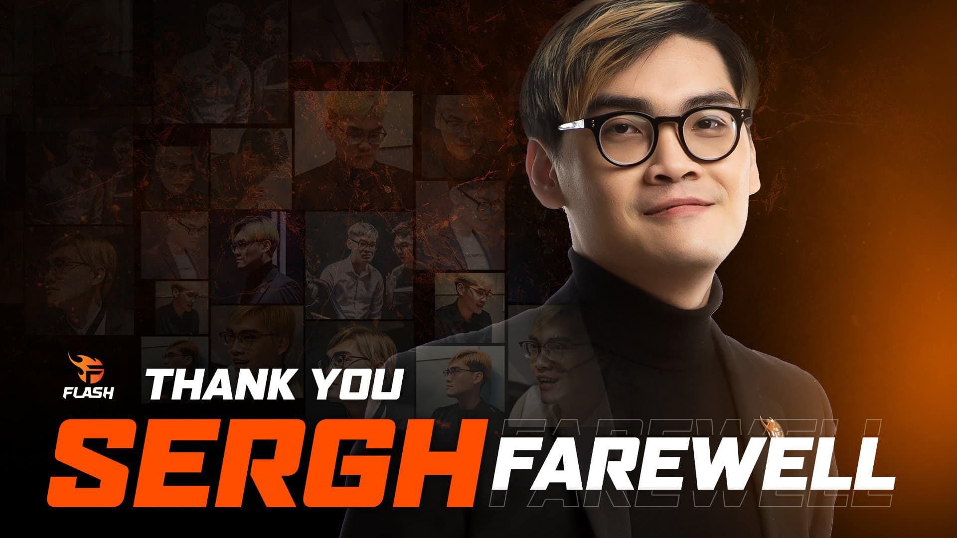 Previously, this team also parted ways with coach Liêu 'Sergh' Nam Lộc