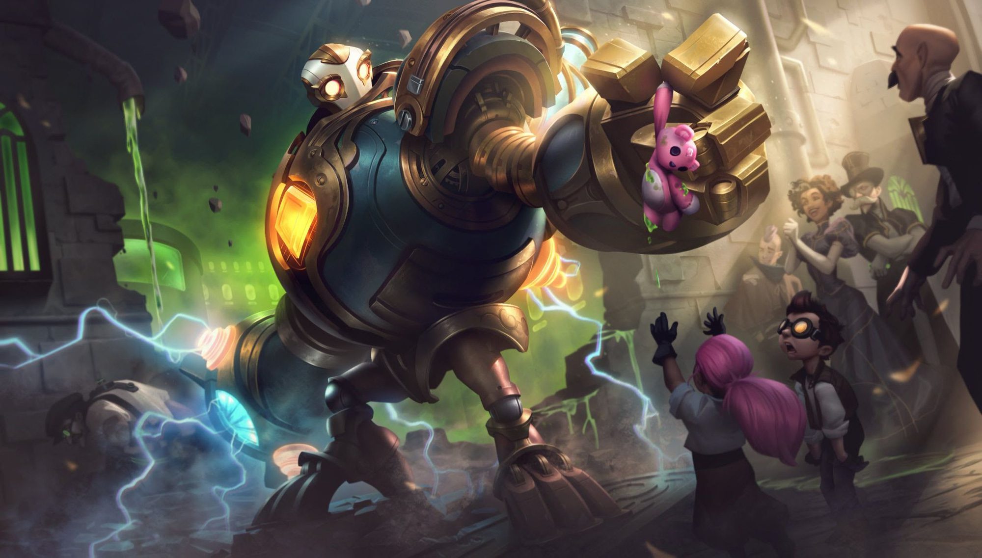 Victorious Blitzcrank - skin set to launch in patch 11.22
