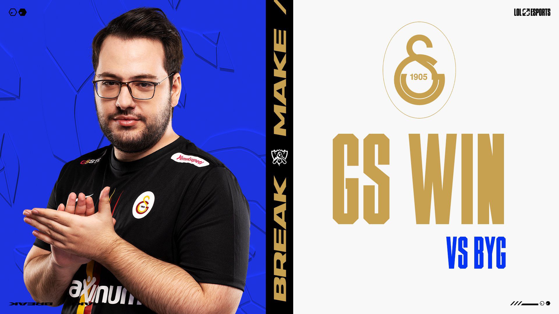 Galatasaray Esports defeating the PCS representative - Beyond Gaming is considered the biggest surprise on the first day of the 2021 World Championship