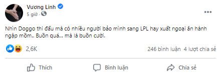 Slayder's noteworthy status about Doggo