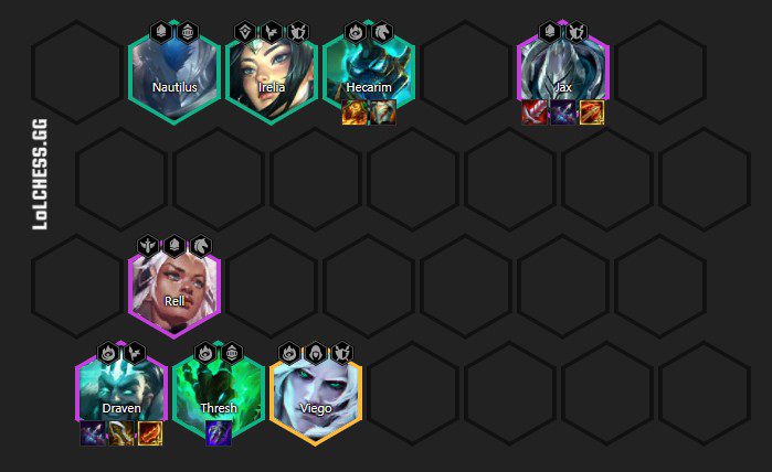 If Draven and Jax both have suitable Light Equipment, the damage potential of this composition will be immense