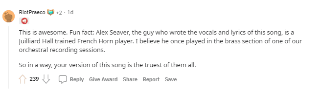Riot staff are also impressed