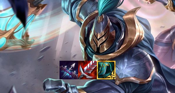 If you don't have the Runaan's Fury, you can completely choose the Cloak of the Alchemist to ensure Jax's safety