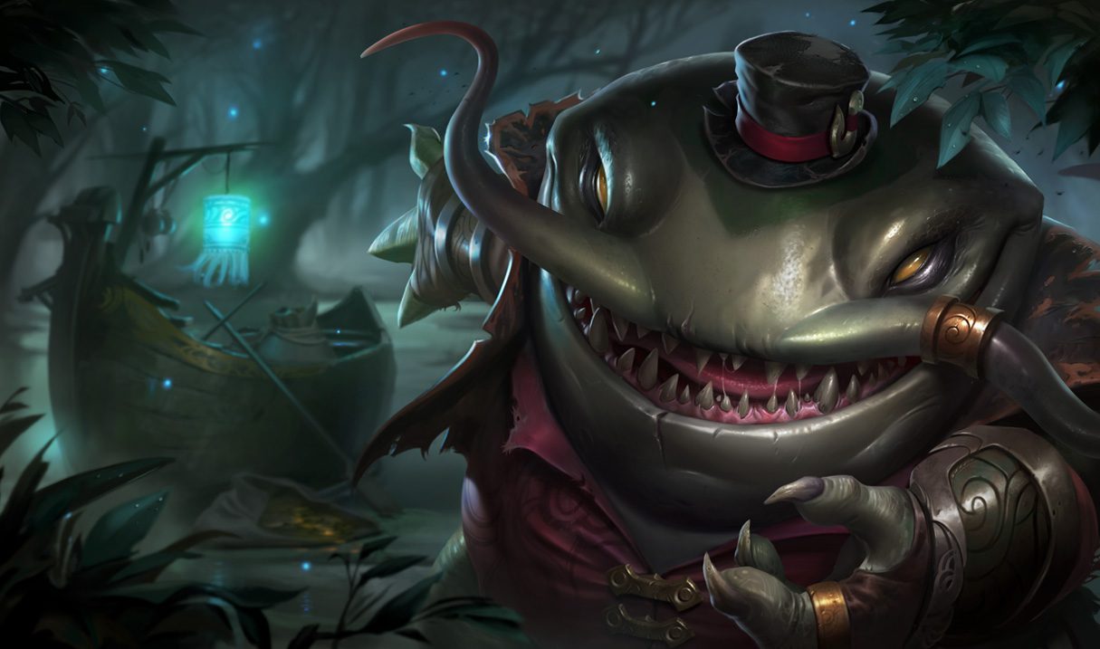 Tahm Kench can deal a huge amount of damage even while holding all defensive items if fed the right units