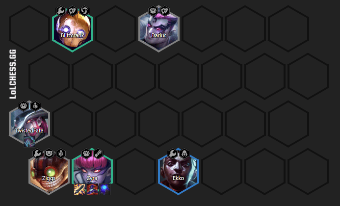 The composition you should aim for at level 6