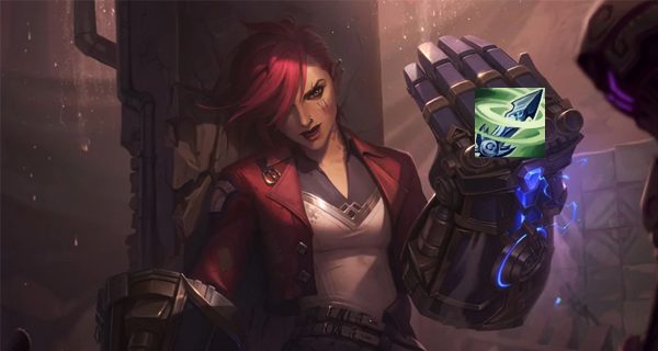 A champion that can flexibly change positions like Vi is an ideal unit to hold Stormrazor
