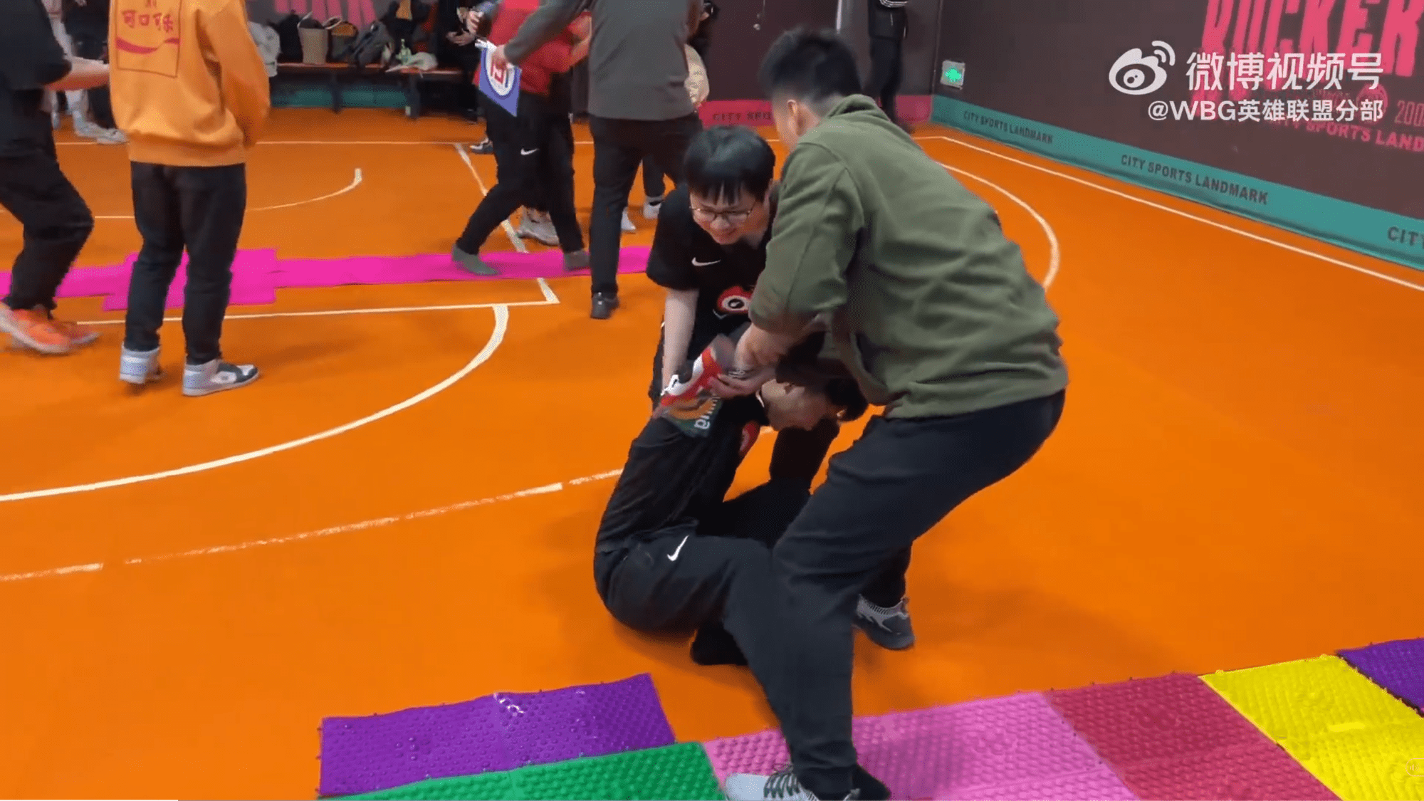 Having fun but players are also 'breathless' and falling multiple times.