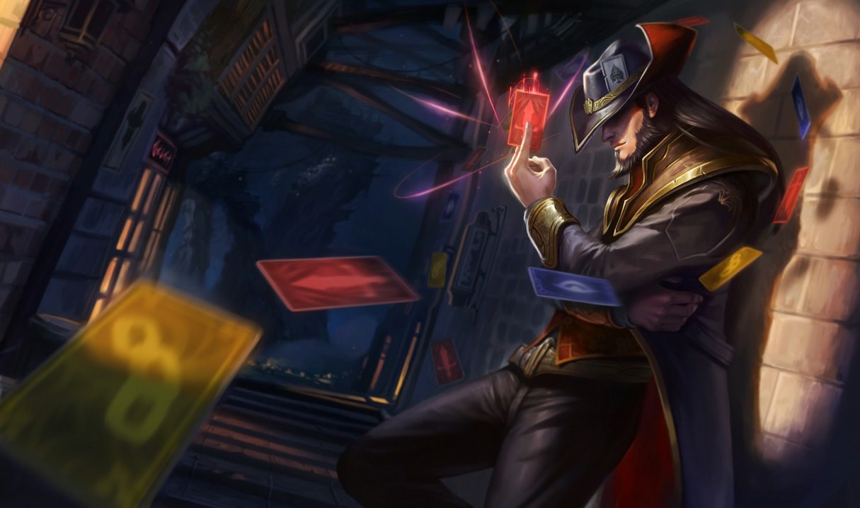 Original image of the 'Card Master' Twisted Fate