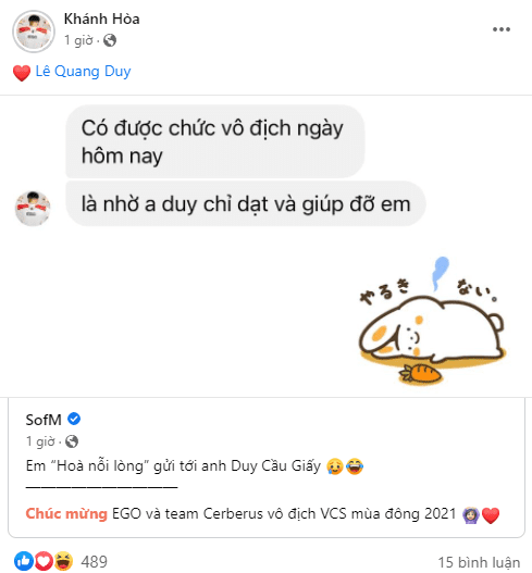Carefully shares and drops hearts for SofM to be sure