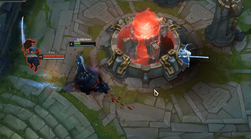 It's hard to believe that even when Yasuo hasn't been defeated, Riot still counts this champion as 'dead' and triggers Lissandra's passive
