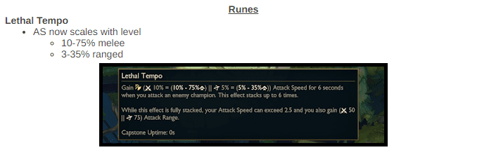Riot's adjustments made the already strong Deadly Tempo even more unbalanced