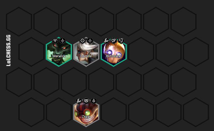 Basic composition players should aim for in the early game
