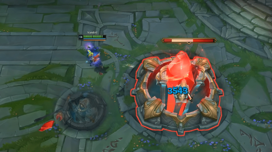 Close-up of Zero's incredibly magical 'one shot' ability