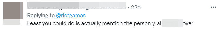 At least you should mention the victim who was falsely accused