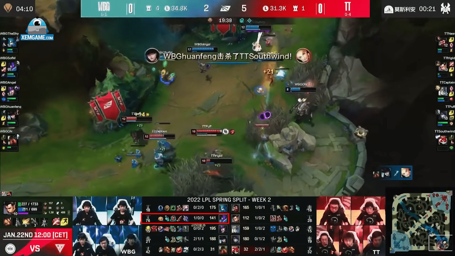 SofM's Kha'Zix has more vision points than both supports combined