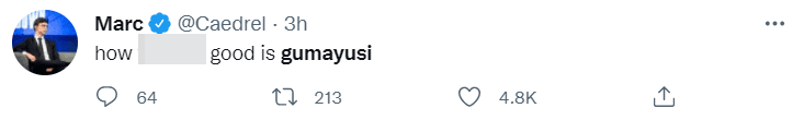 Gumayusi played incredibly well