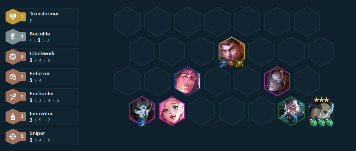 Or another build variant with more synergies