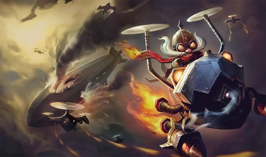 Corki is currently a very strong champion and Chovy has a 100% win rate with this champion