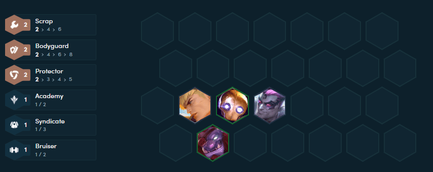 Early game composition