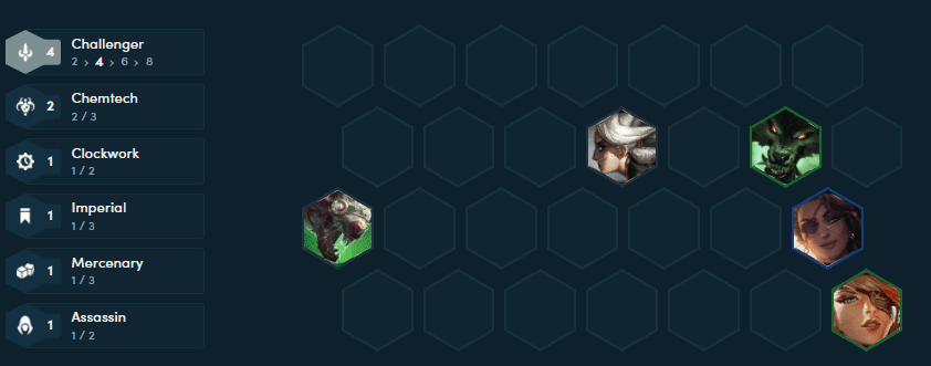 Alternatively, if you have both Quinn and Samira, remove Katarina and Zac to add these two champions into the game