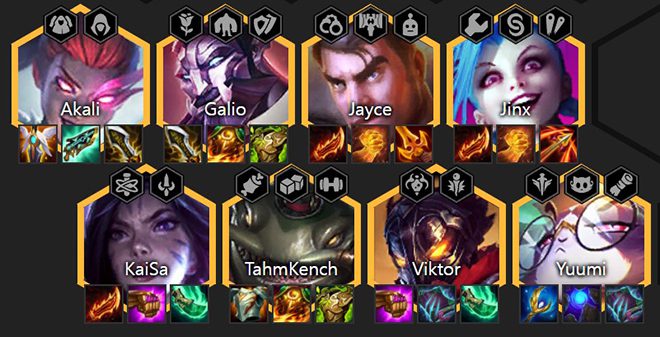 8 champions costing 5 gold in Season 6 (excluding Veigar)