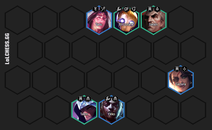 What you need to do at level 6 is to reach the 3 Empire threshold and reroll for a 3-star Talon
