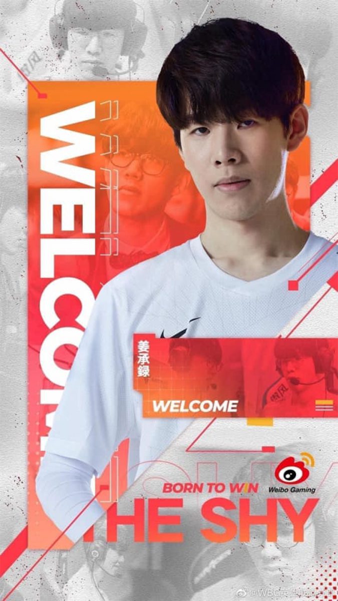 TheShy's joining Weibo Gaming surprised many people