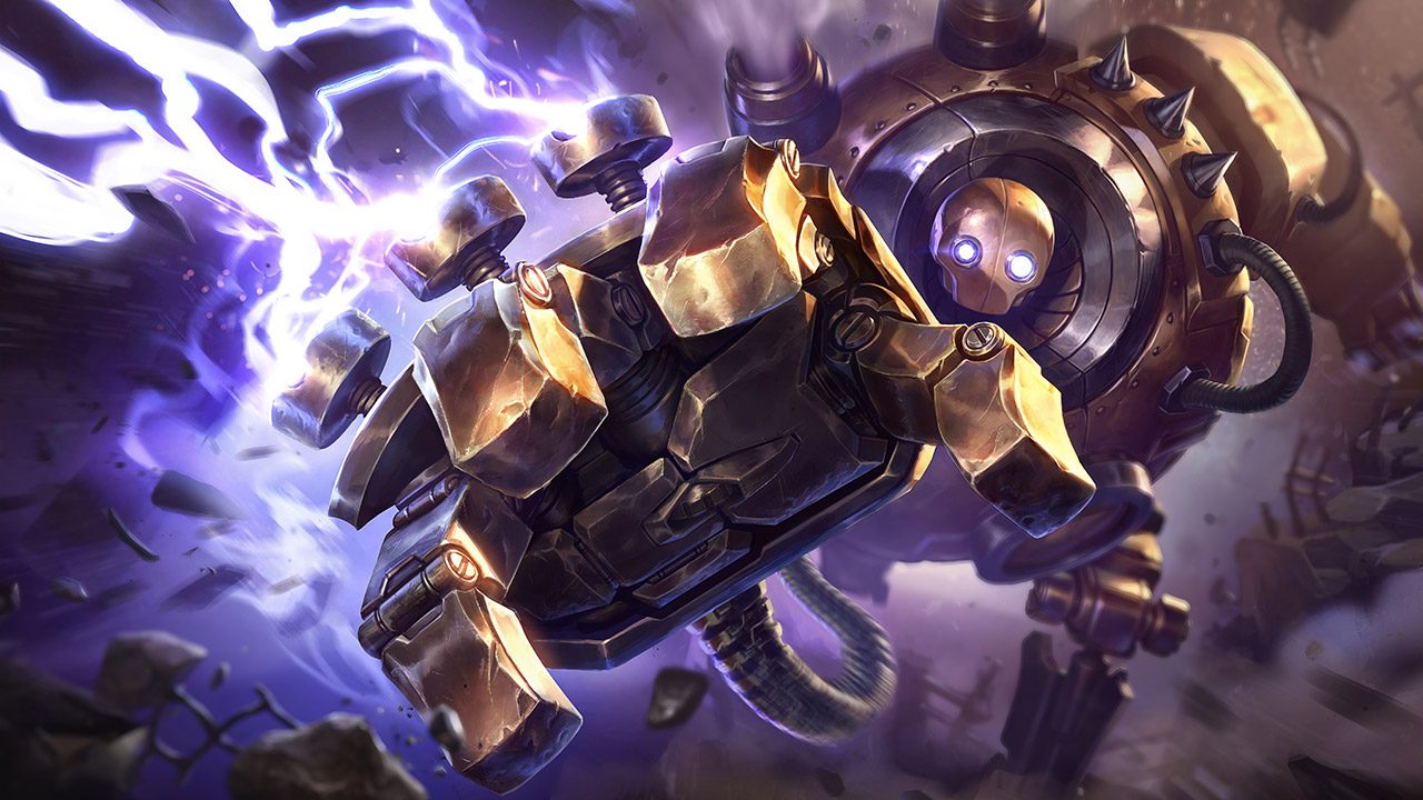 Blitzcrank is often placed near the key champions to both pull enemies and taunt Assassins, helping important units survive better
