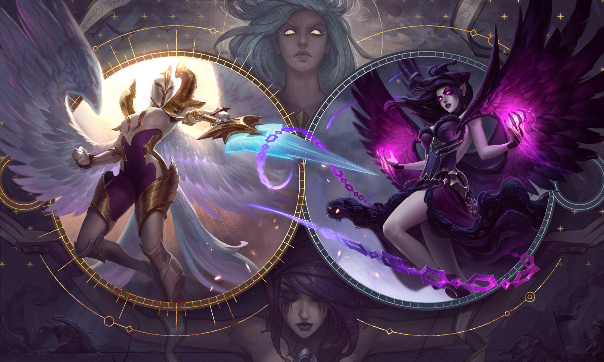 Sisters Kayle - Morgana reworked at the same time