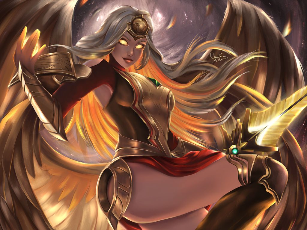 But Kayle was only strong in the early game, until she got nerfed and then only appeared in... Teamfight Tactics