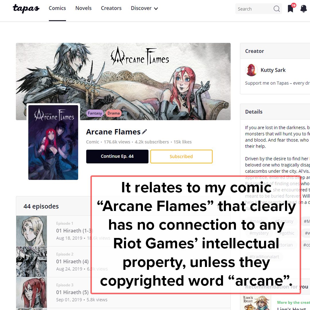 And all products are based on her comic work