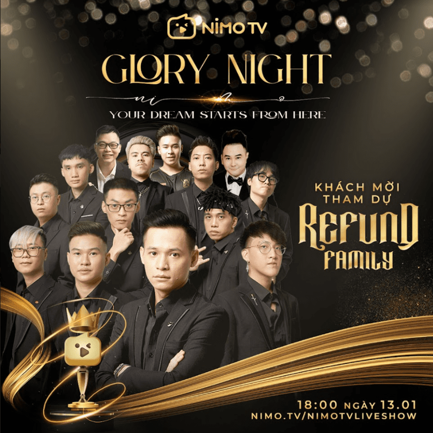 Do Mixi and Refund Family will be guests at Nimo TV Glory Night