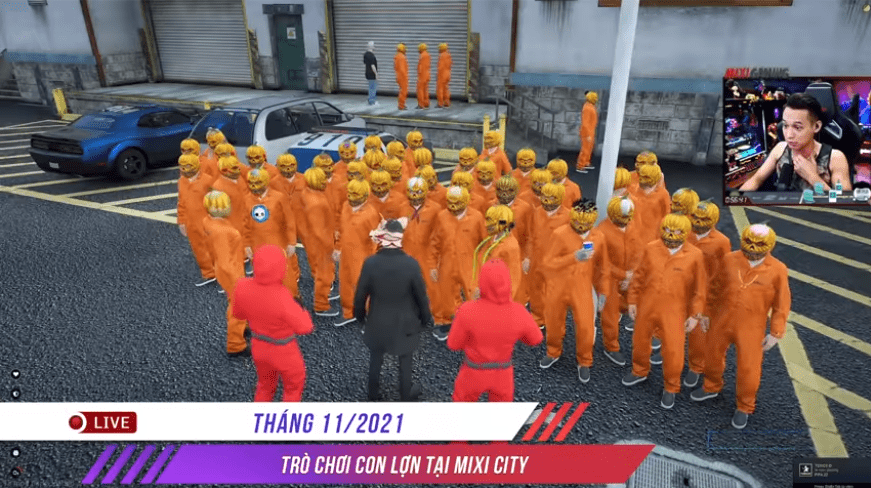 11/2021: The pig game at Mixi City