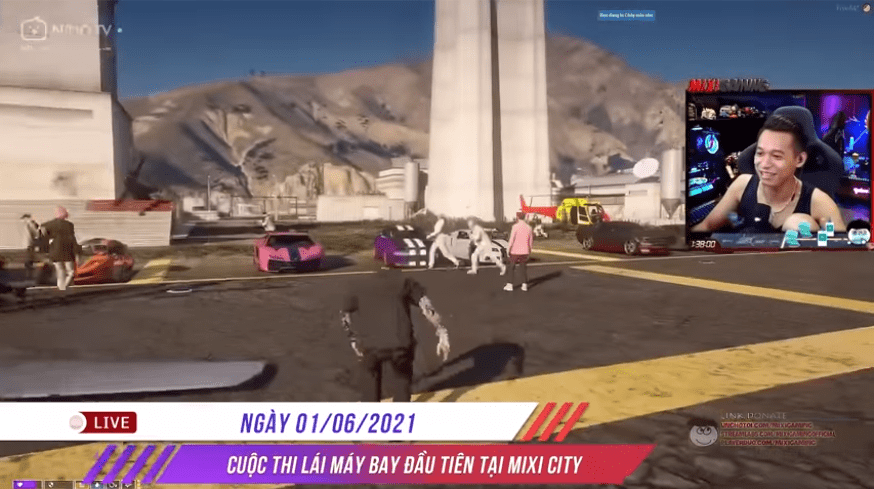 6/1/2021: The first airplane driving contest at Mixi City