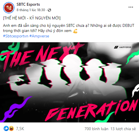 SE announces the establishment of a new generation, a new era