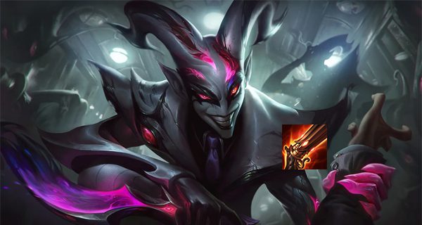 Shaco will be very weak if he doesn't attack the backline