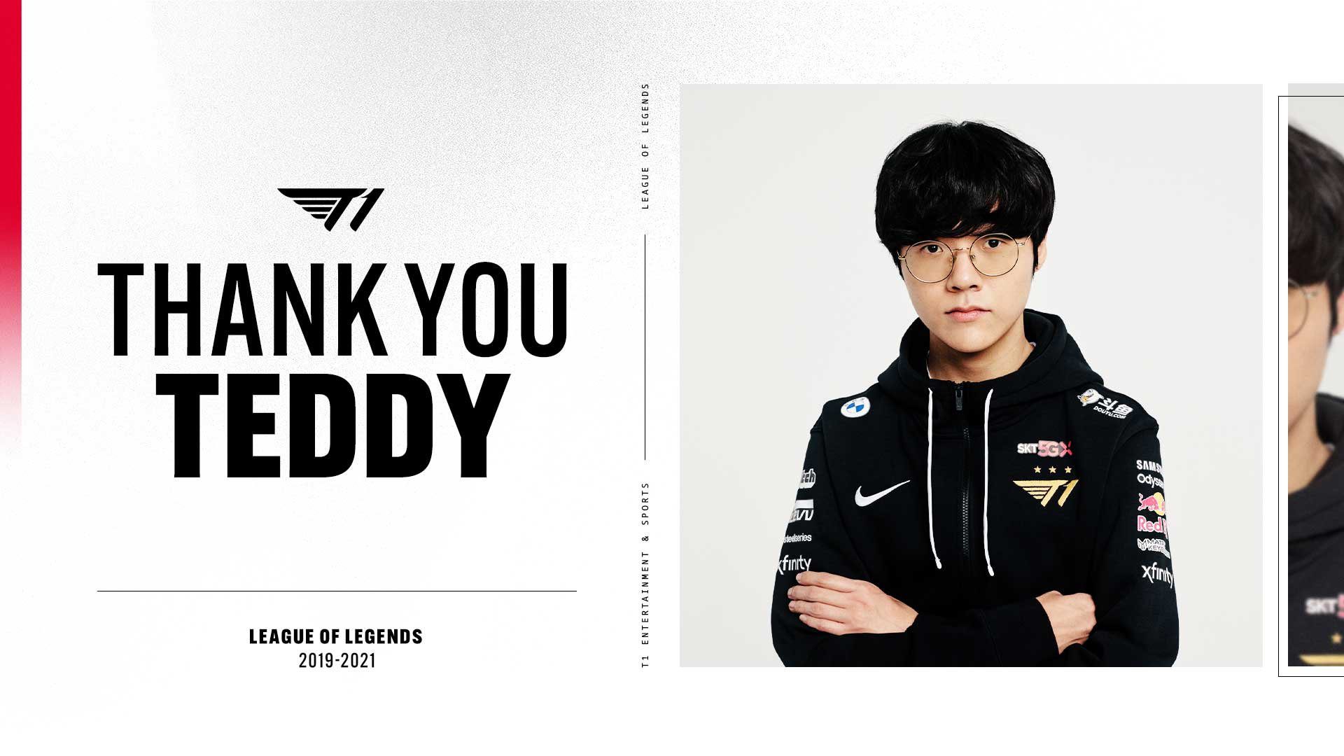 Teddy is one of the names that had to leave T1 during the end-of-season transfer window in 2021